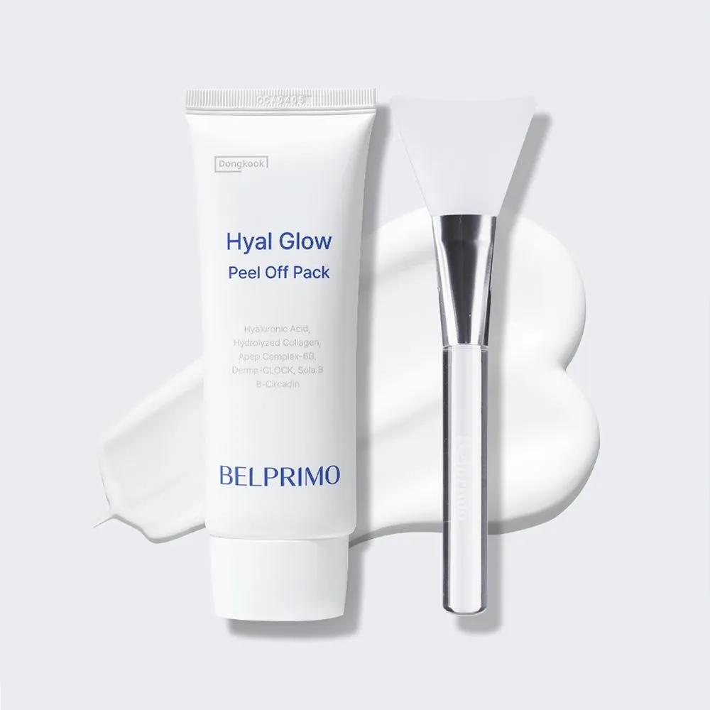 

Dongguk Peel-Off Mask Pack 70g (4 Main Products + 1 Brush) Applyable for Pores, Wrinkles, Elasticity, Hyaluronic Acid, Cooling