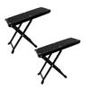 1/2pc Folding Guitar Foot Rest 4-Height Adjustable Non-Slip Metal Footrest Stand Beauty Salons Pedicures Tool Guitar Pedal Acces