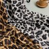 Skirt Women Summer Casual Versatile Leopard  Elastic Half Skirt Loose Comfortable Oversize Stretchy Bustier Skirt