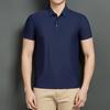 JIAOXIU Herren Eis Seide Poloshirt