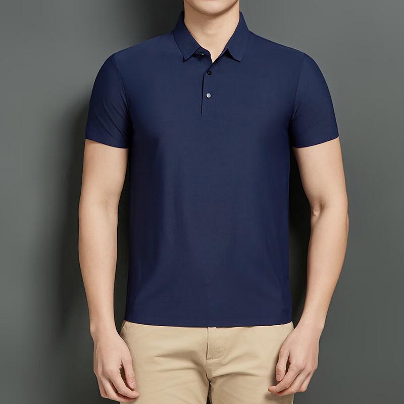 JIAOXIU Men s Ice Silk Polo Shirt M
