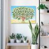 Creative Fillable Ancestry Chart Canvas 6 Generation Genealogy Poster Family Tree Chart  Home