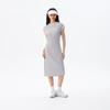 GAP Women's LOGO Slim Sleeveless Sweatshirt Dress