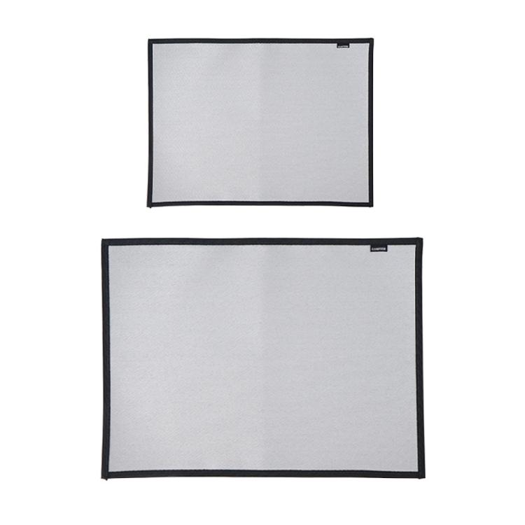 Silicone-Coated Glass Fiber Cloth Fireproof-Mat Indoor-Fireplace Mat-Camping