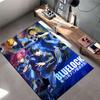 "Blue Lock Soccer Anime Design" suitable as a non-slip mat for the living room or bedroom sofa