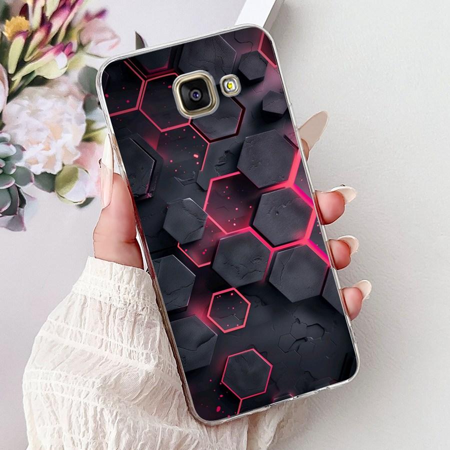 Für Samsung A3 2016 Hülle Galaxy A3 2017 Rückseite Cartoon Dünn Weiches Silikon Funda für Samsung A310F A320F Stoßfest Capa