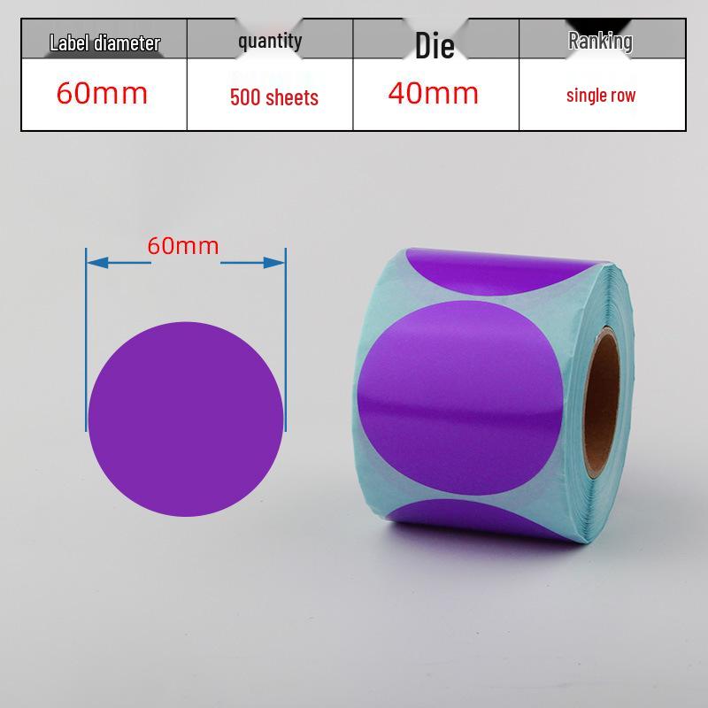 Waterproof Adhesive Thermal Barcode Stickers - Various Sizes