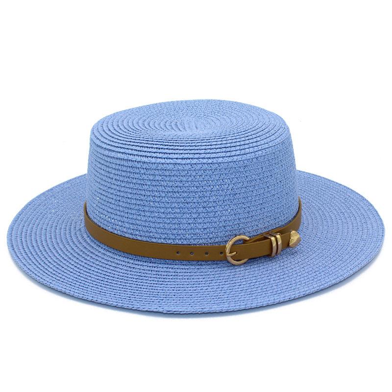 Women's New Spring and Summer Bowler Hat Fashion Panama Straw Hat Outdoor Sun Hat French Beach Hat Cool Hat