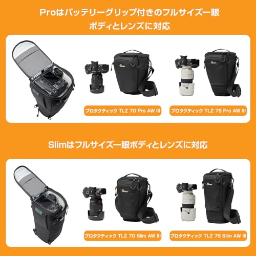 lowepro ProTactic TLZ 70 Slim AW III Top-Loading Camera Bag A00031BLW