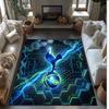 Tottenham Hotspur Bedrukte Flanellen Vloerkleed Antislip Zacht Polyester Vloerkleed Binnen Decoratie Mat voor Slaapkamer Woonkamer Bank