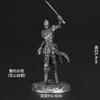 White Copper Illithid Soldier Miniature Tabletop Wargame RPG Battle Model Chess Piece Collection Decor Car Interior Decor
