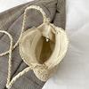 Fashion Hollow Out Shoulder Bags For Women Casual Straw Crossbody Small Round Bag Purse Tassel Messenger Handbags