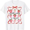Middle School Is My Jam Strawberry Teacher Back To School T-Shirt