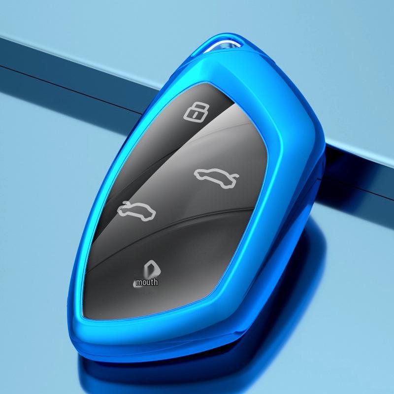 High-End Roewe Ei5/MarvelX Key Cover: Stylish Full Coverage Accessory for Men & Women