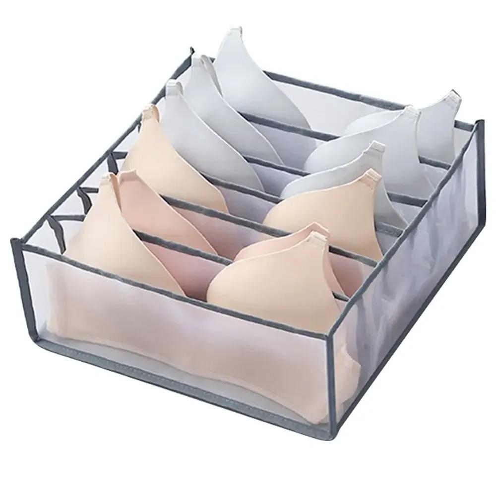 Jeans Socks Pants Storage Compartment Boxes Drawer for Closet Wardrobe, Clothes Separation Organizer