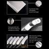 Stainless Steel Flask Leakproof Drinking Flask Portable Pocket Whiskey Flask  Rust Proof for Party Camping Travel and Gifting