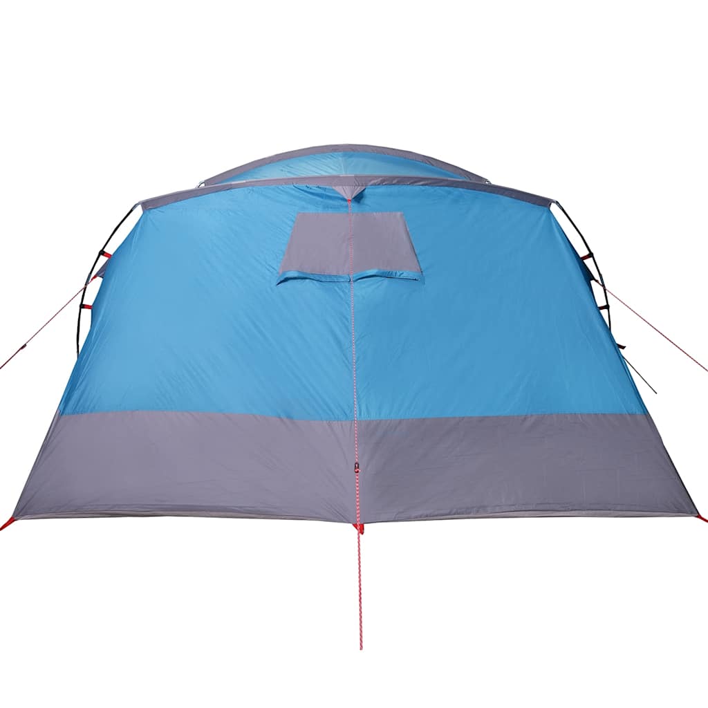 Tunnel Family Tent for 8 Persons Blue Waterproof