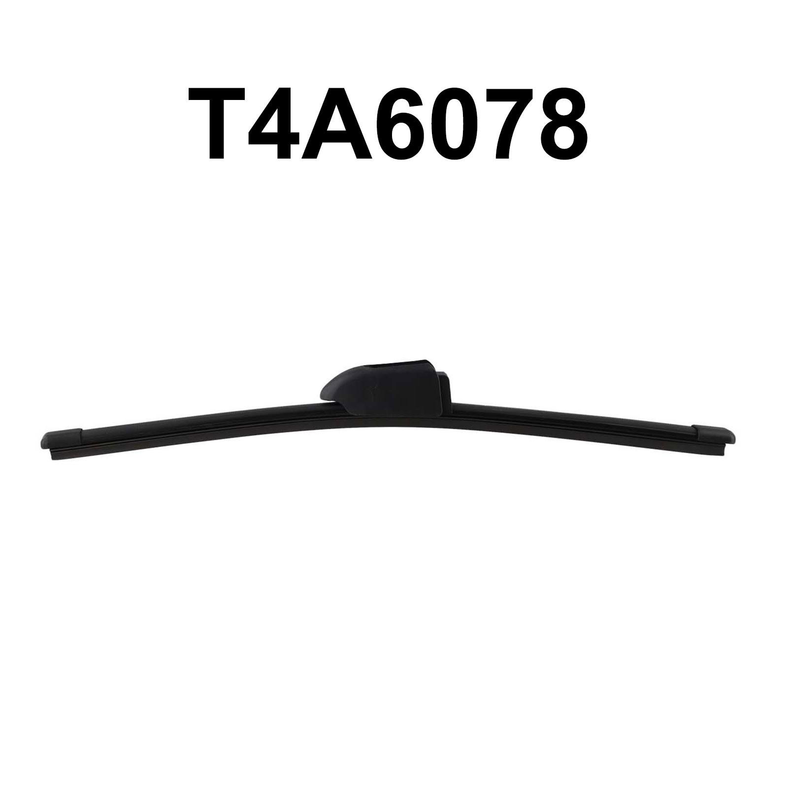 Sleek Black Rear Wiper Blade Compatible with For Jaguar For FPace from 16 21