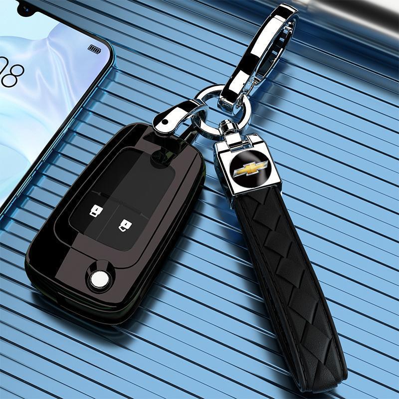 Chevrolet Sail 3 Key Case, Protective Shell, Fits 2015-2018 Models for Men and Women