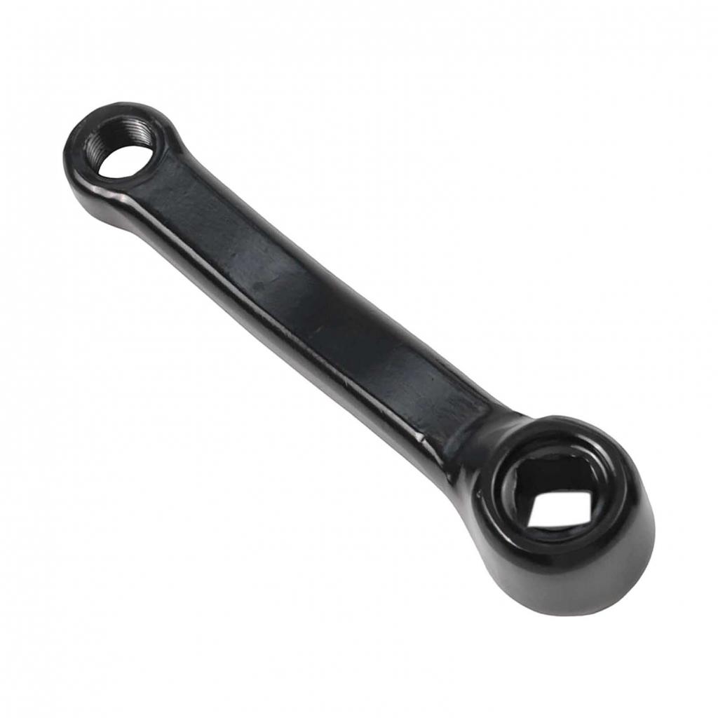 13x13mm Vierkantloch 127mm Kurbel Heimtrainer Kurbel Eisenkurbel