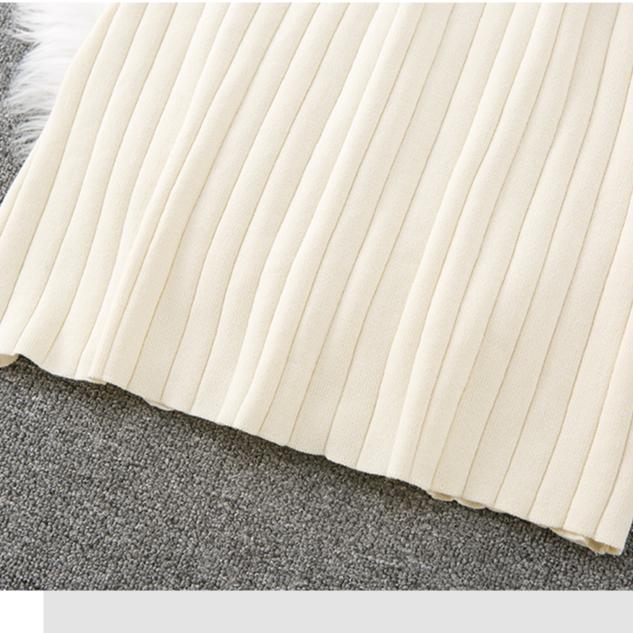 Autumn Winter Women Elegant Notched Collar Knitted Sweater Blazer Slim Bodycon Dresses