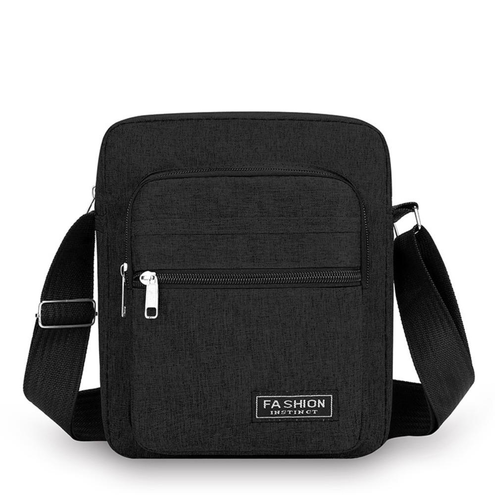 Casual Large Crossbody Bag Oxford Grey Messenger Satchel Shoulder Bag Men