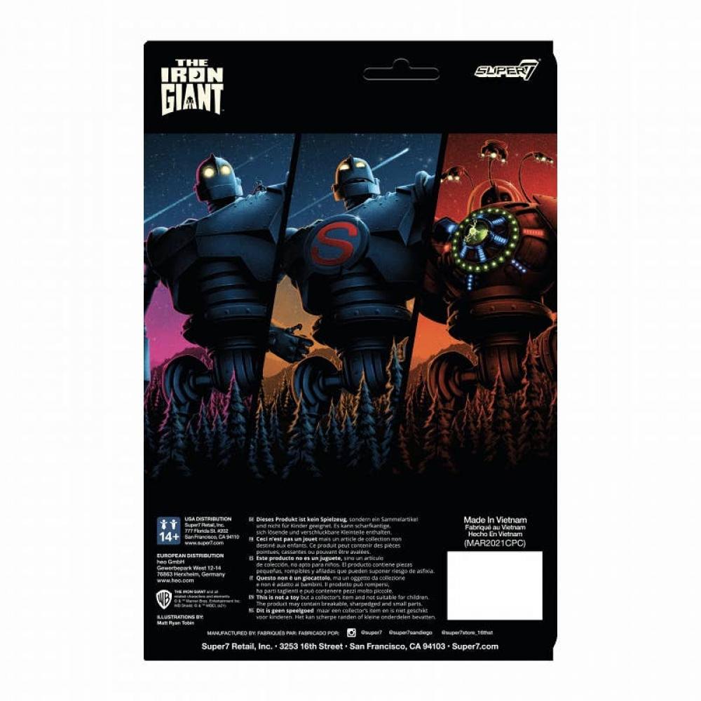 The Iron Giant Re Action  Iron Giant  S Emblem Ver. 