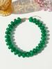 Collana Casual alla Moda con Perline in Resina Dopamina Charms Gioielli Chunky Adatta per Donne Uso Quotidiano Vacanze