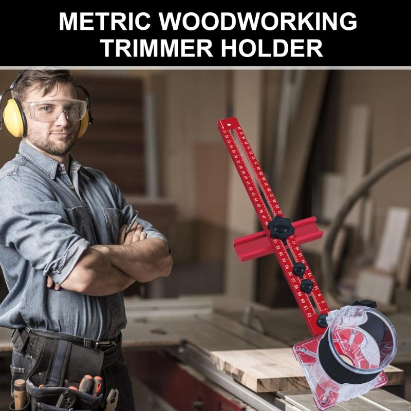 Profession Woodworker Support Stand Banding Bracket Tool Easy Installation For Edges Trimming Machines Efficiency Boost