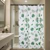 1Pc Shower Curtain Waterproof PEVA DIY With Hooks Thickening Bathroom Decor 180*180CM