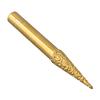 1 X 6mm-Shank Vacuum Brazed Emery Burr Heads Grinding Rotary Files For Stone Steel/Cast Iron Plate/Stainless Steel Glass