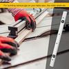6pcs T Track Miter Bar Slider Kit, Aluminium Alloy T-Slider T Slot Miter Track Jig Table Saw Gauge Rod T Slot Miter Gauge Slider