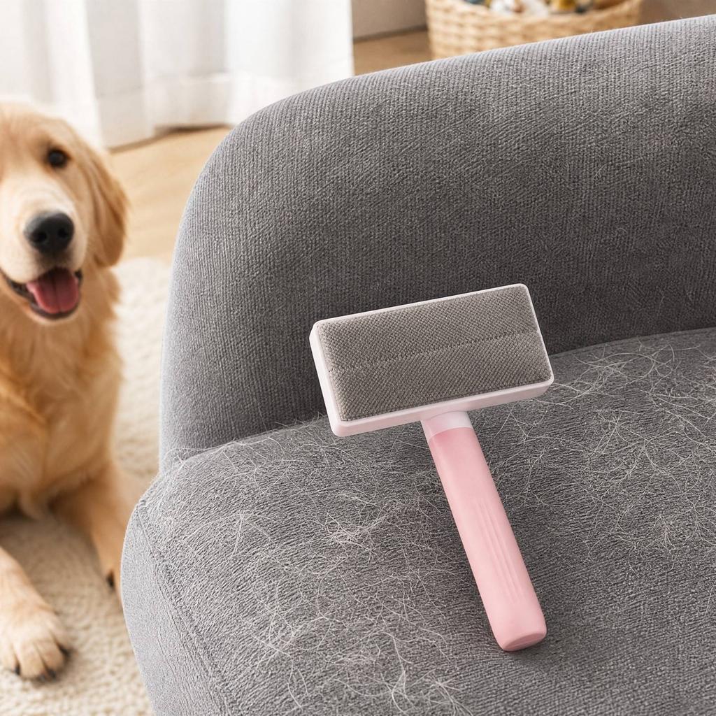 Pet Hair Remover Brush for Sofa Car Carpet - Reusable Detachable Design for Easy Deep Cleaning