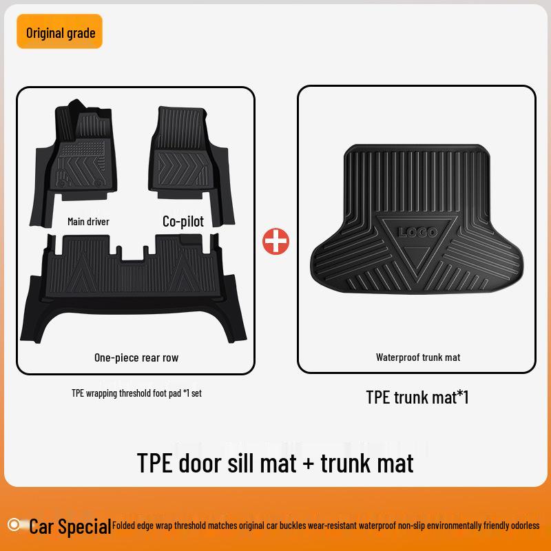 2026 Dongfeng Honda CRV TPE Waterproof Full Coverage Floor Mats