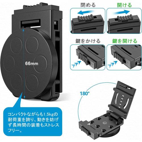 DFsucces Belt Clip, Strong Magnet, Tool Belt Pouch, Waist Bag, Magnetic Adhesive, Anti-Drop Tool Holder, for Screwdrivers, Pliers, Screws, Hammers, an