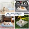 Dog Bed Pet Sofa Cooling Bed in Fluffy Dog Suitable for Senior Prevents Suitable for and Multiple Small Cooling Peto-Raifu Cushion, Bed, Summer,