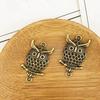 24 stuks Gemengde Modellen Uil Sieraden Accessoires Legering Vogel Bedels Dier Hangers Sieraden Maken