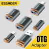 Essager USB3.0 OTG Adapter Type-C USB-A Micro Female To USB Micro iPad Type-C Male Converter For Macbook Xiaomi iPhone OTG Adapt 3