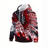 Autumn Winter Plus Size Hoodie 3D Digital Print Tree Tiger Skeleton Fish Print Plus Size Loose Casual Pullover Hoodies & Sweatshirts Men’