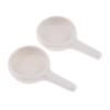 Pack of 2 Ceramic Essential Oil Warmer Burner Tea Light Scented Candles Holder Plate Plant Succulent Pot Flower Storage Tools