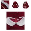 Klee Christmas Cosplay Costume Set For Anime Fans Velvet Fabric Cute And Sweet Style