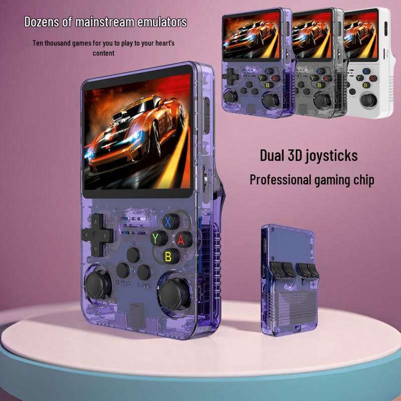 R36S Dual System Retro Handheld Console - Nostalgic Arcade Gaming Device