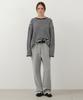 Wednesday Oasis For Woman W/Belted String Sweatpants_Melange Gray(W25-Pt28)