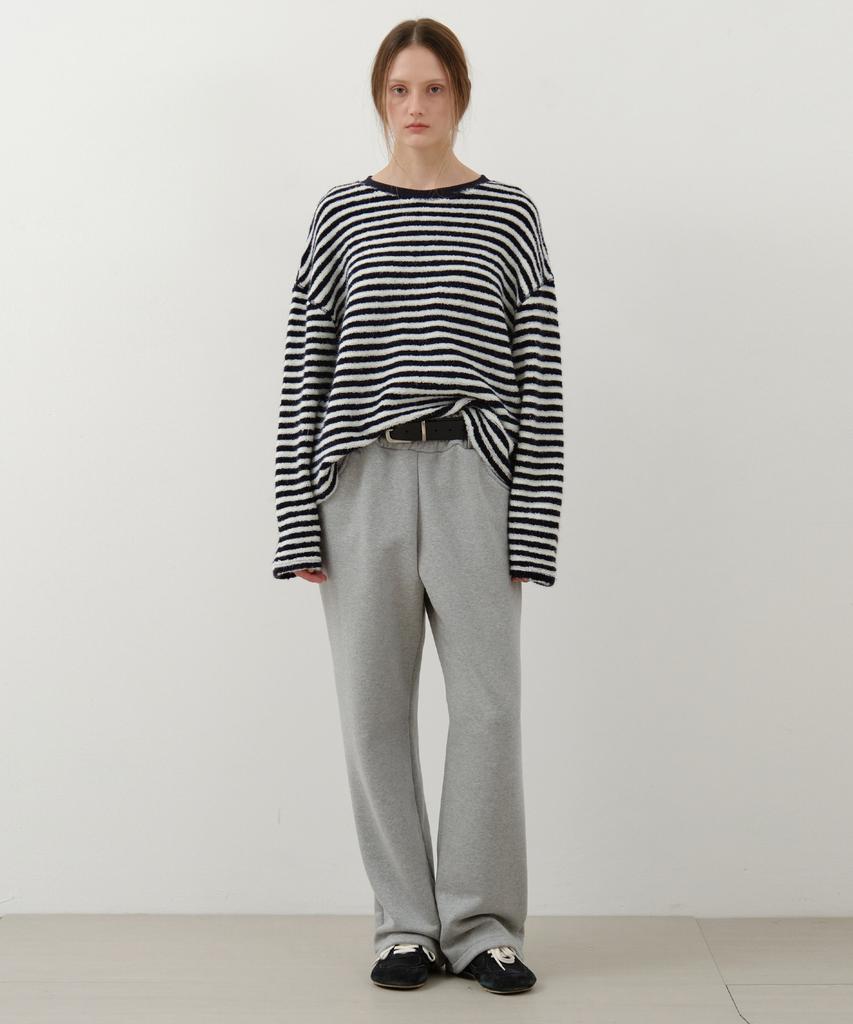 Wednesday Oasis For Woman W/Belted String Sweatpants_Melange Gray(W25-Pt28)