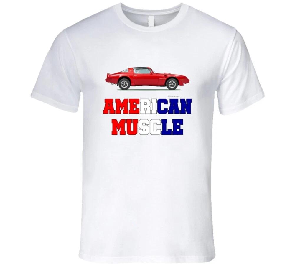 American Muscle Musclecar Firebird Premium Gift T Shirt S