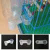 Plastic Pet Bird Drinker Feeder Water Bottle Cup Cat Chicken Pigeon Parrot Hamster Double Nozzle Guide for Family Garden.