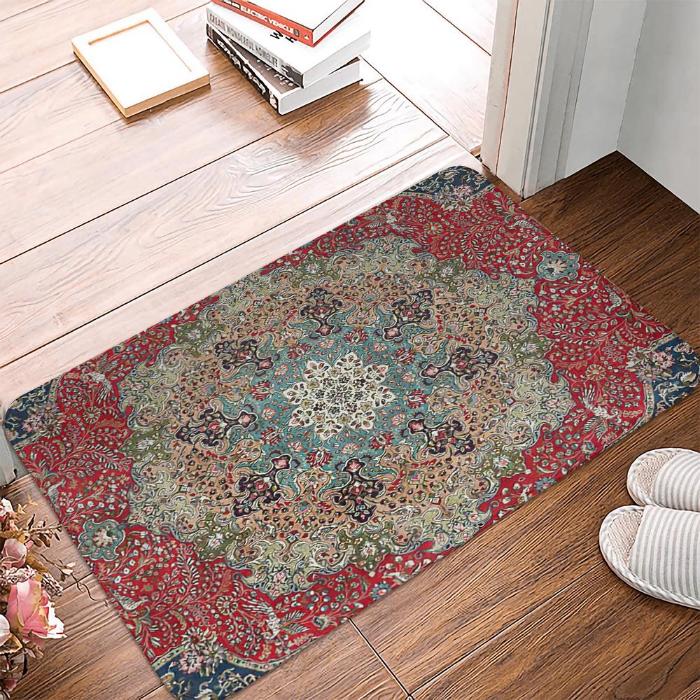 Bohemian Style Doormat Entrance OutDoor Carpets Non-Slip Bathroom Feet Mat Kitchen Bedroom Hallway Long Rugs Entrance door mat