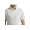 Polo Ralph Lauren SS25 Pony Embroidered Mesh Short Sleeve Polo Shirt Men Tops Light-Cream 710680784-438