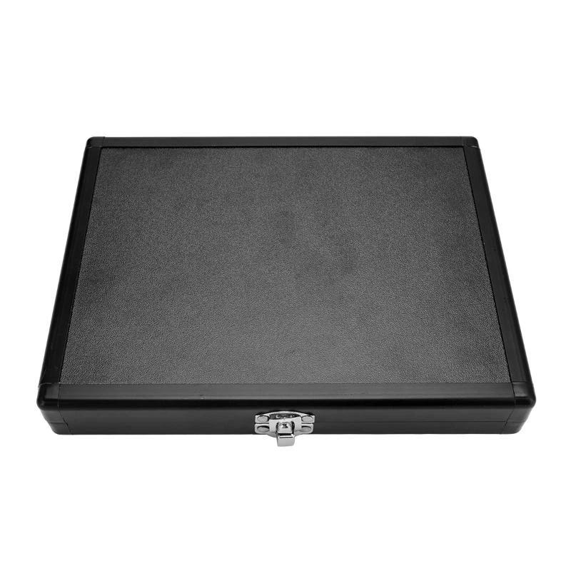 1Pcs Portable Shears Storage Case For Salon Shockproof Organizer Hard Leather Toolbox Hairdressing Hair Scissors Storage Box