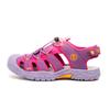 Sandały Sportowe Dziecięce Dla Chłopca/dziewczynki Trollkids Kids Kvalvika Sandal Dark Rose/orange (194-207) 26.0